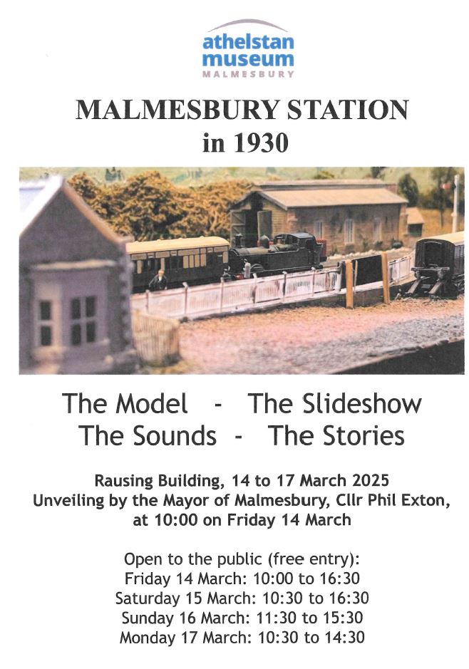 Athelstan Museum - Malmesbury Station in 1930